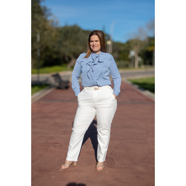 Calça Flor Elegance - Moda Ana Calça Flor Elegance - Moda Ana