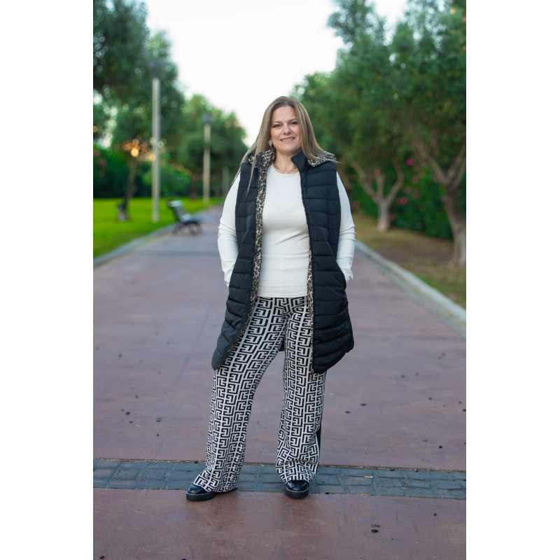 Colete reversível Zyra longo