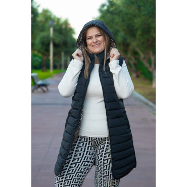 Colete reversível Zyra longo