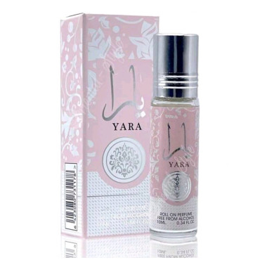 Perfume Yara by Lattafa – Roll-On 10ml (Sem Álcool) Perfume Yara by Lattafa – Roll-On 10ml (Sem Álcool)