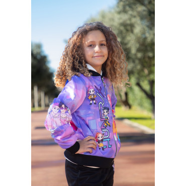 Casaco Huntrix lilás 