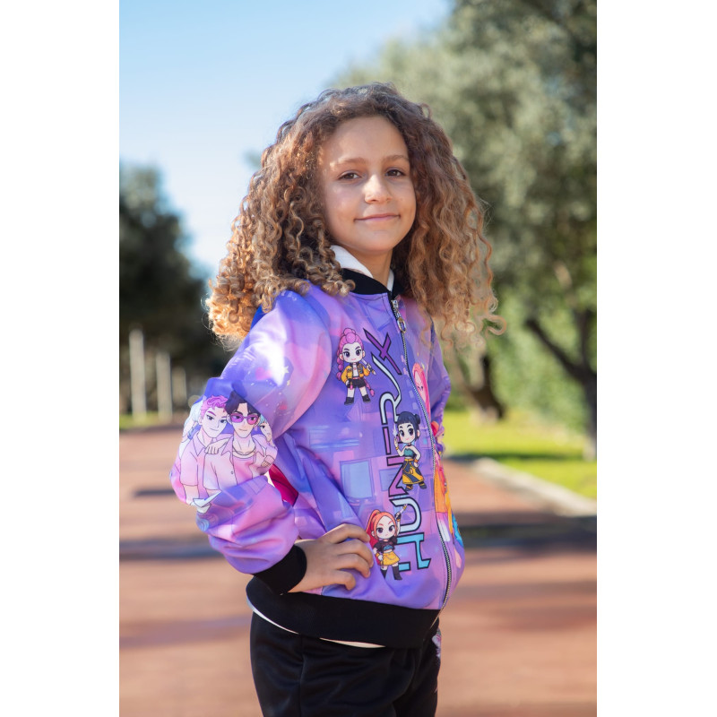 Casaco Huntrix lilás 